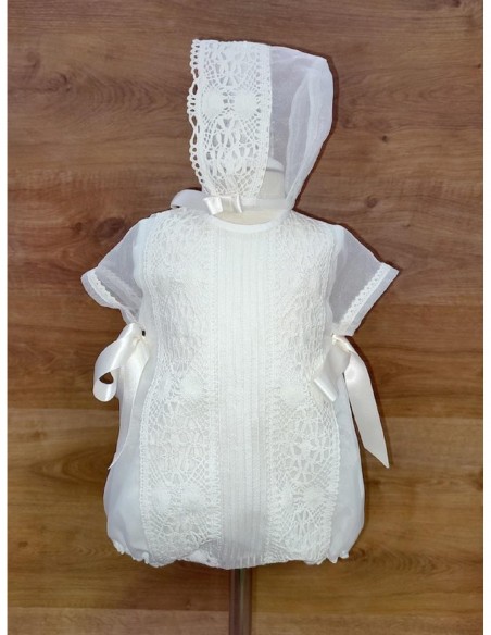 Pelele  Cristal Jaretas  con Bolillo