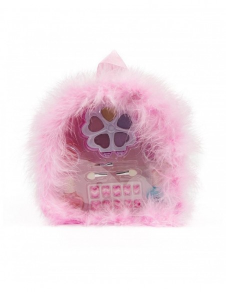 Set de Maquillaje en Mochila Transparente