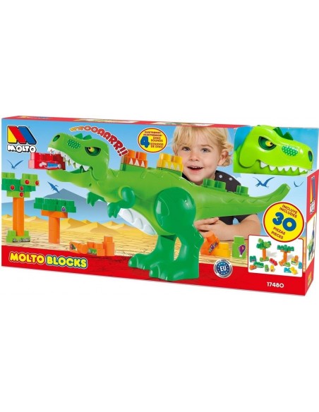 Molto blocks Dino 30  Piezas