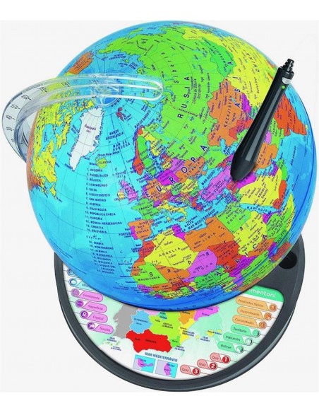 Globo Terraqueo interactivo
