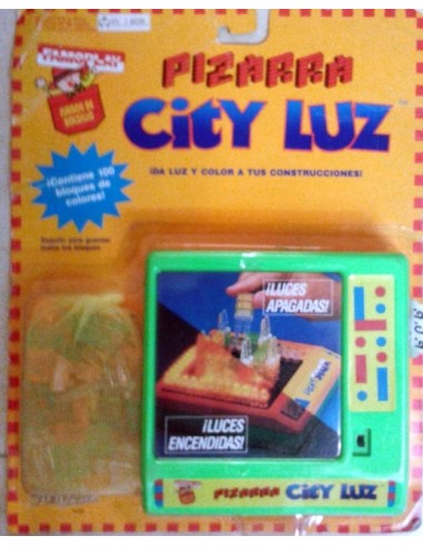 Pizarra city Luz