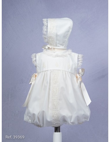 Pelele Tul Bordado con Capota