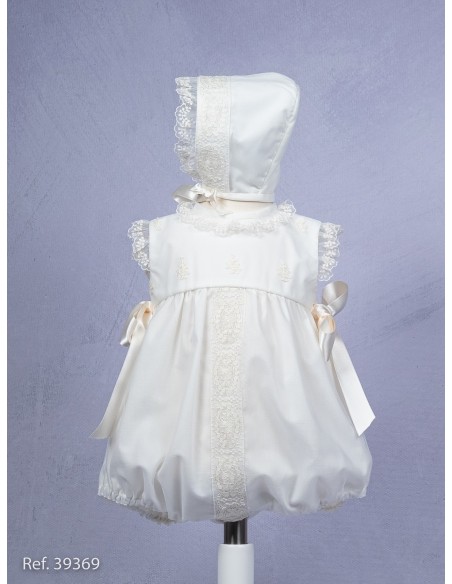 Pelele Tul Bordado con Capota