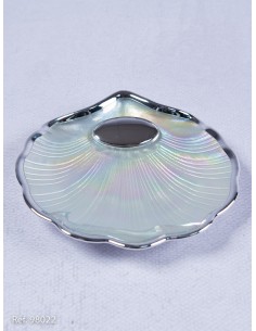 Concha Bautizo Cristal y Baño Plata de Ley