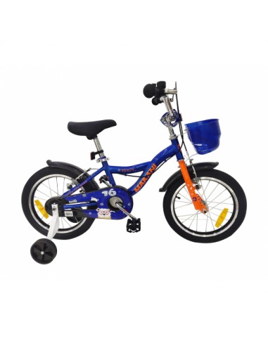 Bicicleta Makani Infantil 16 Pulgadas Bentu Azul Oscuro