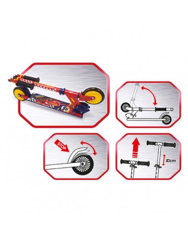 Patinete 2 Ruedas Cars Smoby