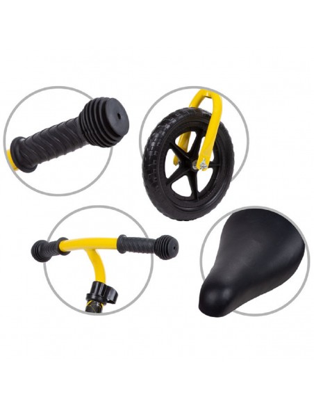 biccicleta de Equilibrio Rebel Amarilla